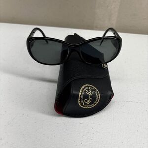 RAY-BAN RB 4061 601/58 BLACK SPORTS WRAP EYEGLASSES FRAMES ITALY 54-140 117104